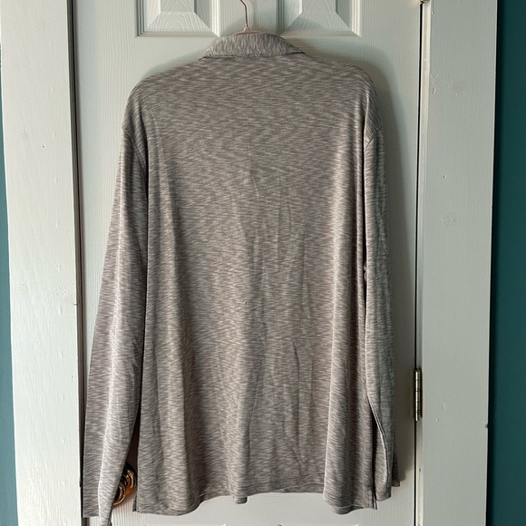 Flag & Anthem Men's Casual Button Down Shirt - Gray - Picture 6 of 6